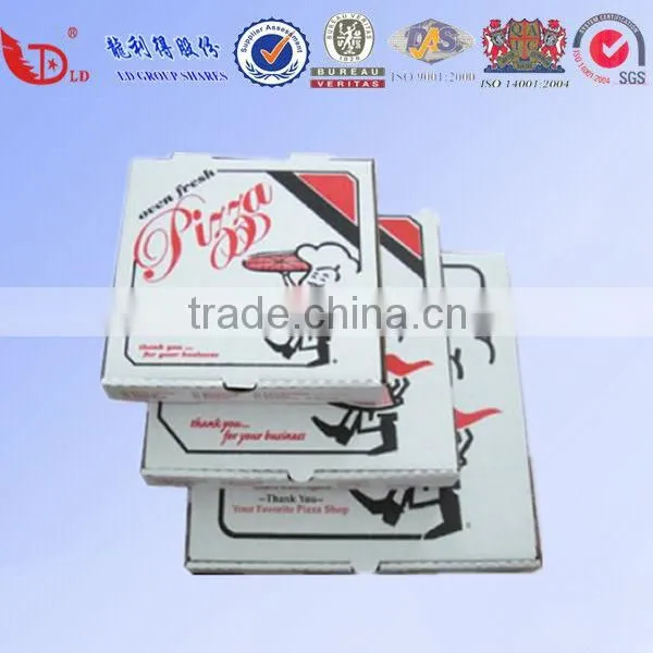 pizza box,flexo-prinitng pizza box factory corrugated fresh pizza packing box