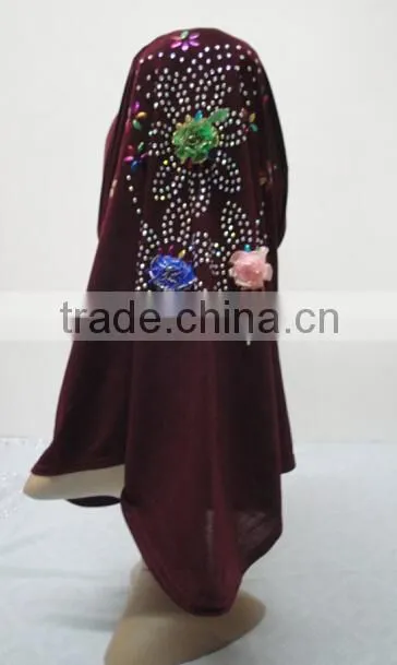 H295 beautiful small girl hijab,new style scarf hijab