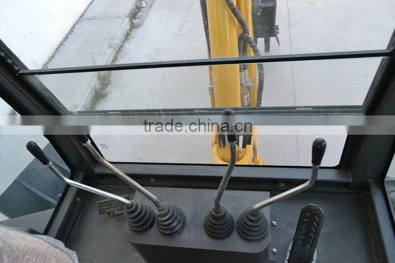 SDLG backhoe loader