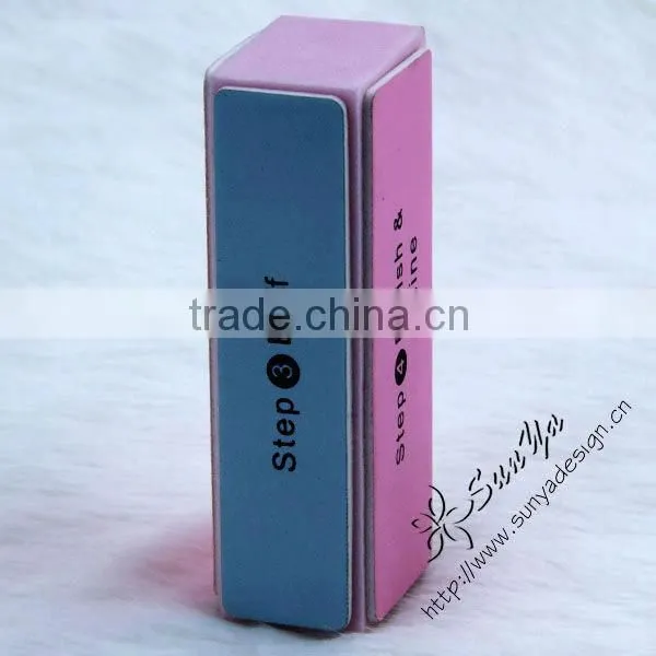 High quality 4 step nail buffer block