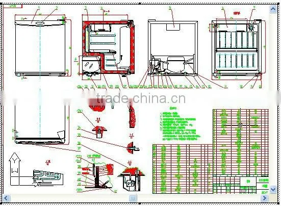 Refrigerator parts /freezer/Refrigerator spare parts/Refrigeration equipment