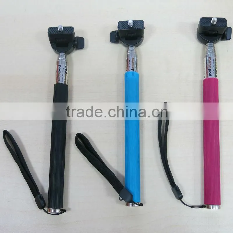 Extendable camera monopod/mobile phone monopod
