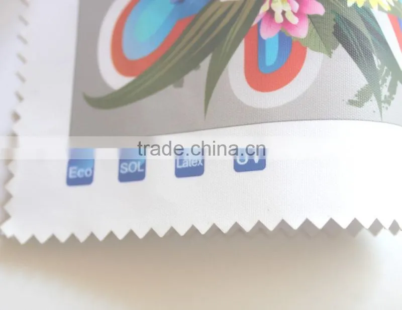 Self adhesive inkjet printing polyester fabric for wall paper