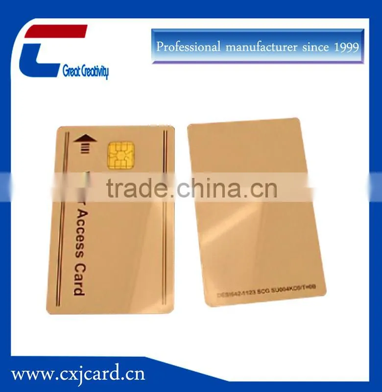 plastic IC memory card IC Smart card