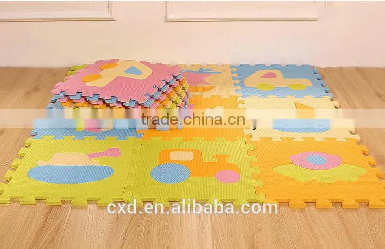 Custom EVA Puzzle mat,eva floor mat,3D puzzle for children