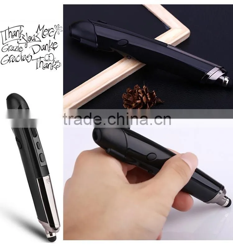 The latest multi-funtional pen wireless mouse with laser pointer