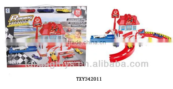 Newest Children Cartoon Pleasure Ground with plane and car