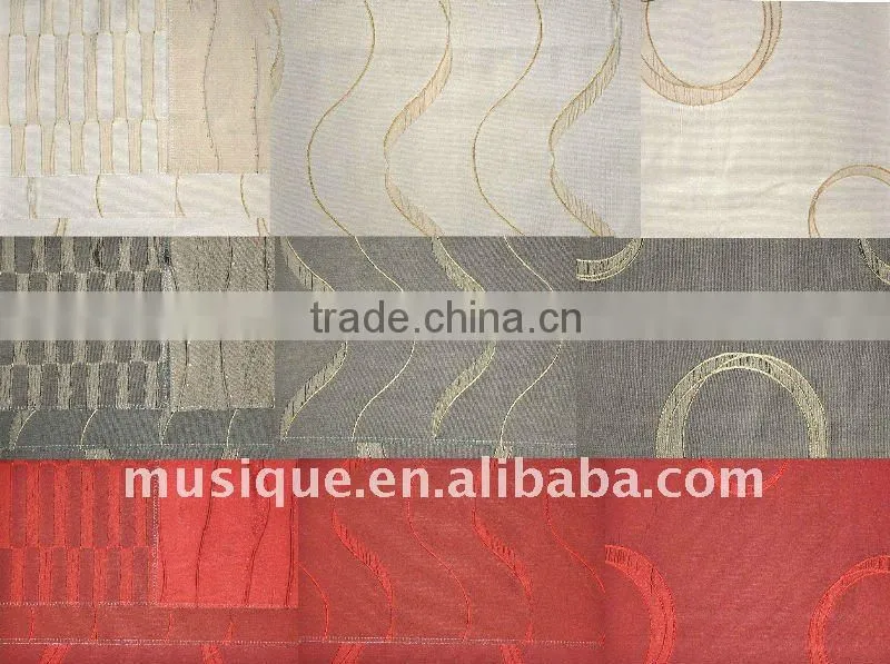 100% polyester Jacquard Curtain(MJF1164)