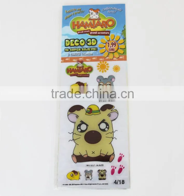 Wenzhou factory custom colorful 3D clear epoxy sticker/clear epoxy resin sticker