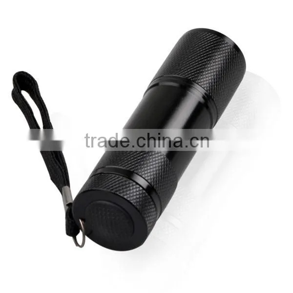 Aluminum 9 LED Lantern Mini LED Flashlight