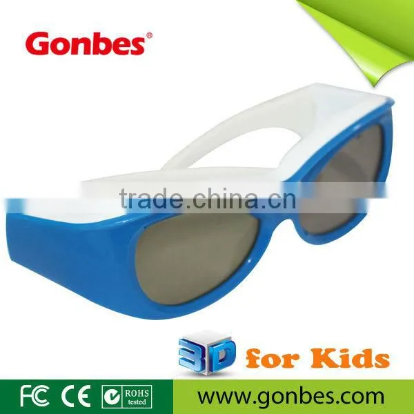 kid size active universal 3D DLP LINK glasses for projector