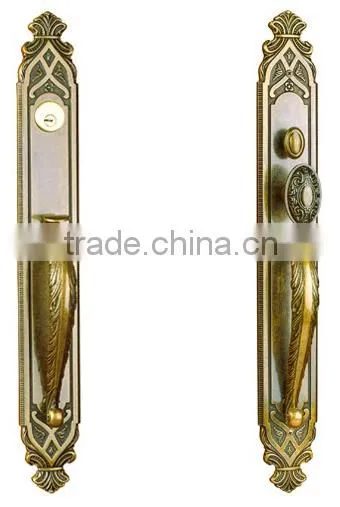 Brass plated door lock BS0518OB