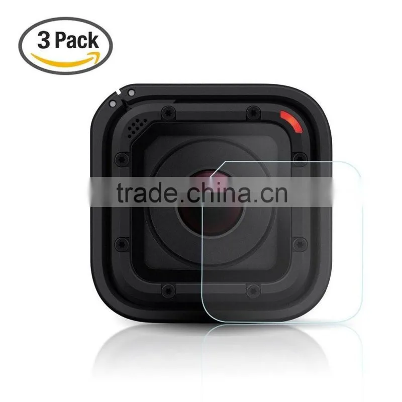 Ultra thin clear screen protector film for Go Pro Hero4 Session with 3 piece packed per set
