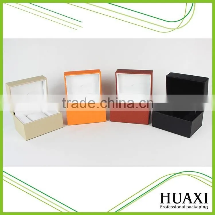 Single Matt lacquered new design wooden watch storage box