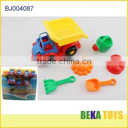 Promotional Toy Truck Plastic Sand Beach Toy Truck