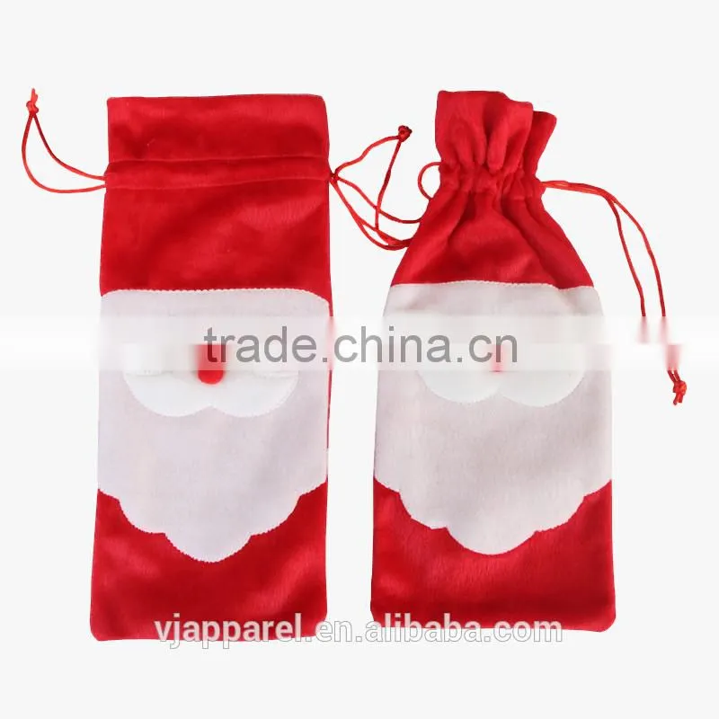 christmas deer hat wine bottle covers