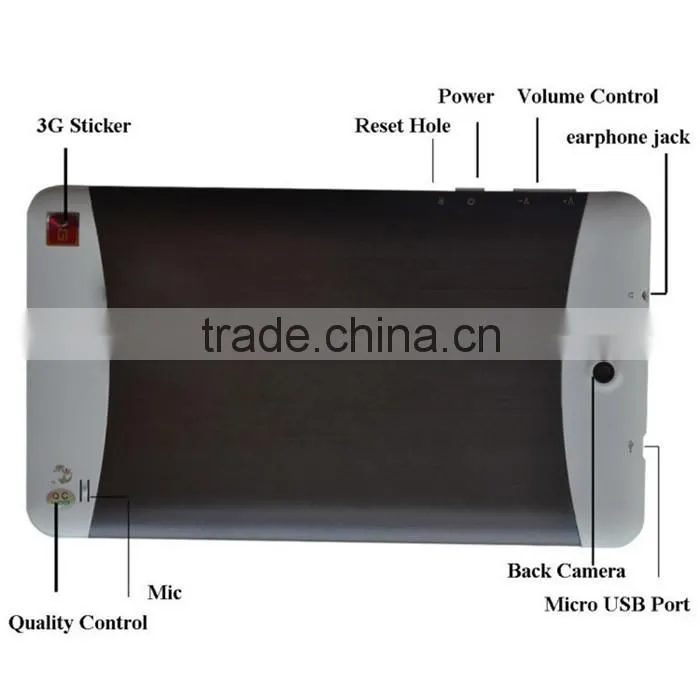 7 inch TK70622 Dual core port Android 4.2.2 rfid tablet pc with barcode scanner, WIFI