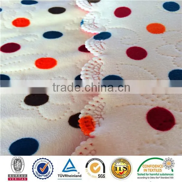 100% POLYESTER FLANNEL FLEECE CUT DESIGN BLANKET