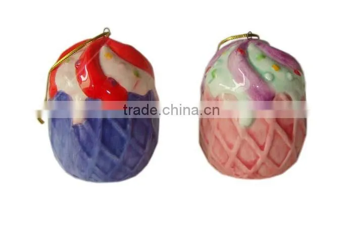 Customized ceramic wedding decoration napkin rings Hanging Decoration