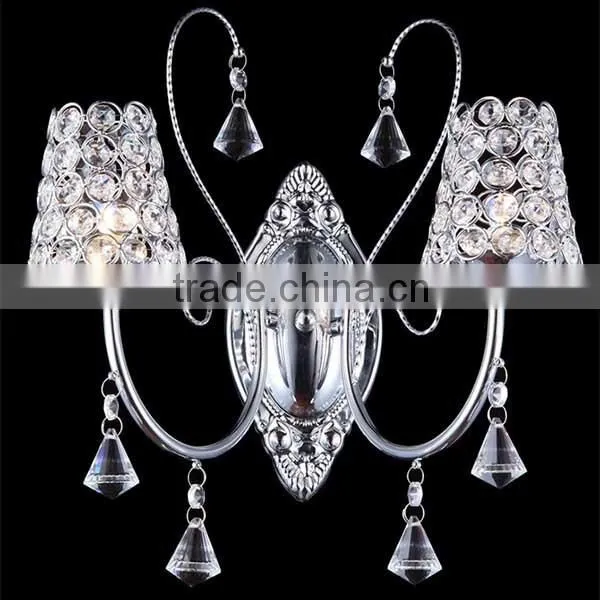 crystal candles wall sconces for bedroom