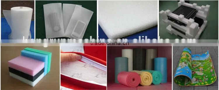 Good quality EPE foam sheet making machine with ISO9001 Approved