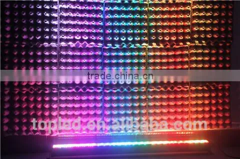 Battery powered dmx led bar 240*10mm led wireless wall washer IR remote optional lighting equipment