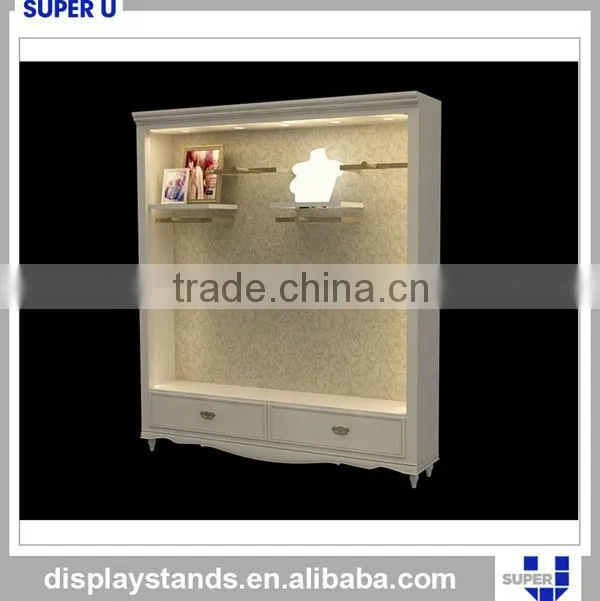 White painted MDF Girls WD-114 Fashion bra display