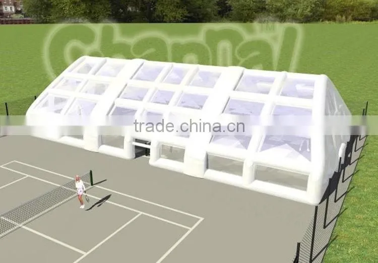 Giant air sealed Inflatable Tennis court tent, cheap inflatable tent price, tent inflatable