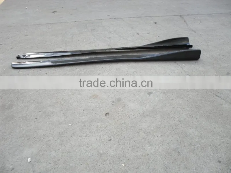 Carbon fiber CS Bottom Line Style Side Skirt Extension For 2004-2007 Impreza WRX STI 8-9th GDA GDB (pair) CF