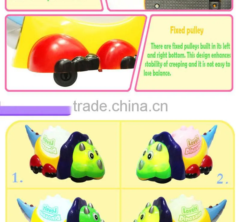 Mini battery operated dinosaur toys for kids