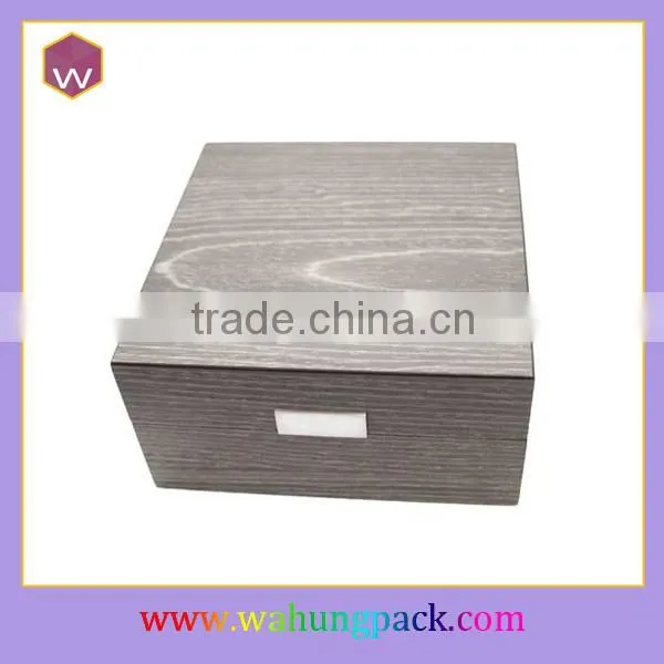 black lacquered watch wood packaging & unique watch box design
