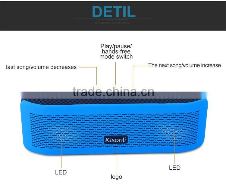Super Bass Portable Mini Wireless Bluetooth Speaker For Mp3 / Iphone / Ipad / Samsung / Tablet Pc / Laptop