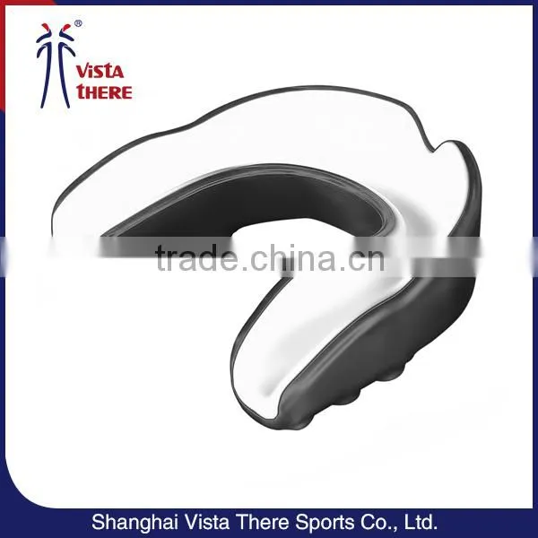 Custom silicone mouth guard with mouth guard case