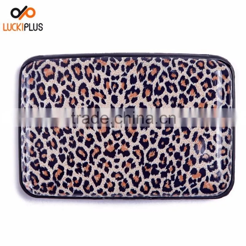 Luckiplus Inventory S Pattern Aluminum Wallets Identity Theft Blocker
