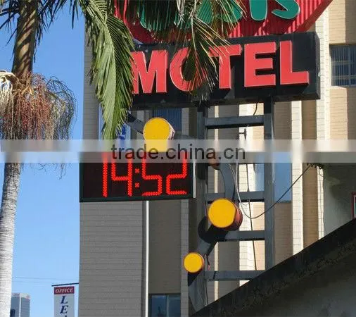 LED Time and Temperature Display sign for promotion price