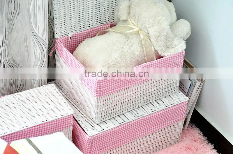 8 hand woven straw - pastoral style - - dirty clothes basket - Storage Basket - Storage Basket - - woven basket basket