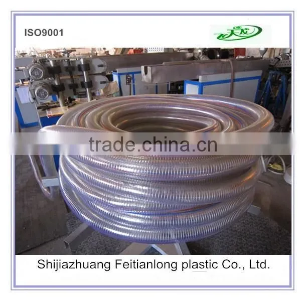 Made in China Top Quality Flexible pvc steel screw wire braided pipe/hose