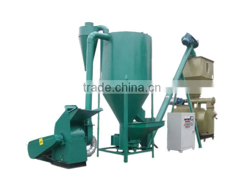 Sinoder Brand CE Complete Feed Granules Production Line Machine Animal Feed Machine Line