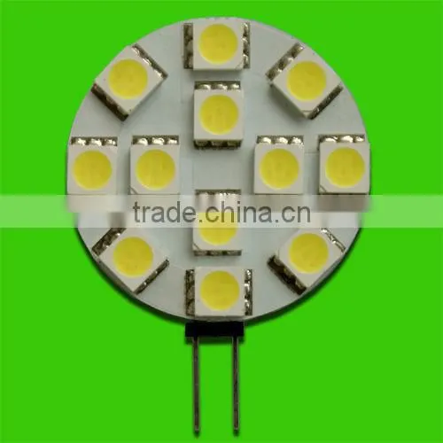 1.2W 10-30V DC G4 24V 5050 6SMD Led Bulb