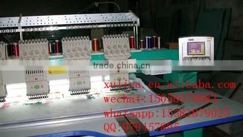 Used Second Hand Old Sanfei 912 12 Head Embroidery Machine For Sale