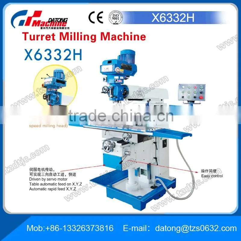 Universal Vertical and Horizontal Milling Machine X6332H