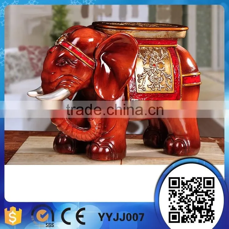 customized high quality clear transparent lucid resin decorative stool