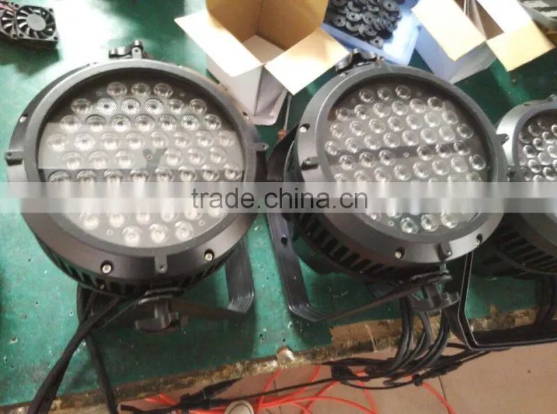 waterproof lighting leds 54 3w par light outdoor stage lighting