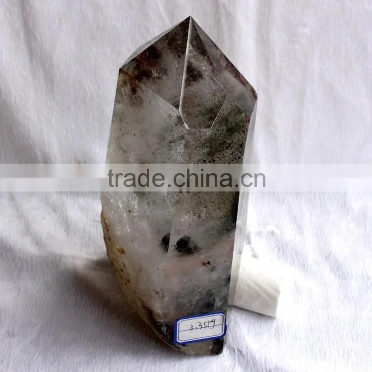 3.35kg Fantastic Scenic Natural Rock Crystal Point Chorite Quartz Crystal Wand