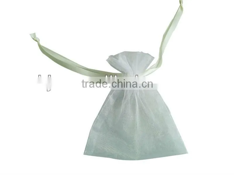Cheap promotional gift organza jewelry bag