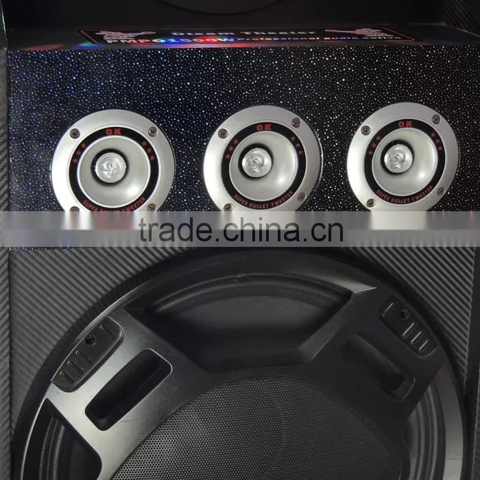 10 inch high quality amplifier for active speaker with ball light