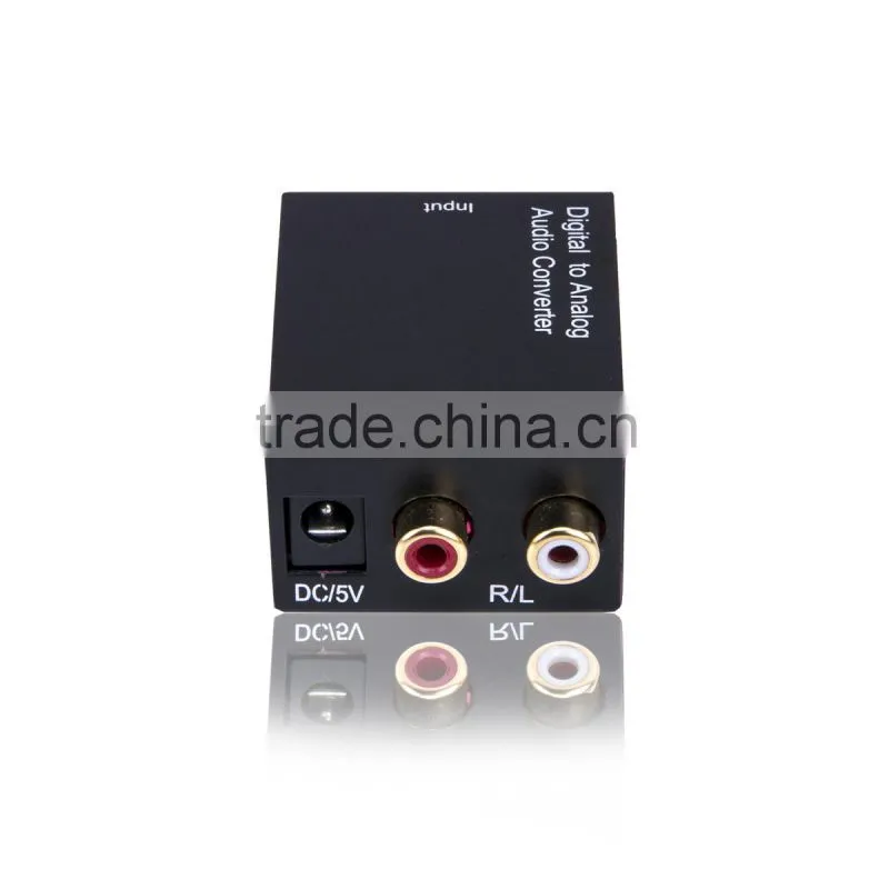 Premium Digital to Analog Audio Converter Toslink / SPDIF or Coaxial digital audio to analog L/R or 3.5mm audio