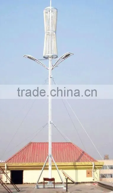 LED street lamp post Solar and Wind Energy Streetlighting Poles China Made in