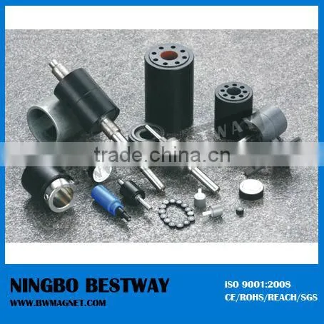 Bonded radial magnetization multipole motor magnet