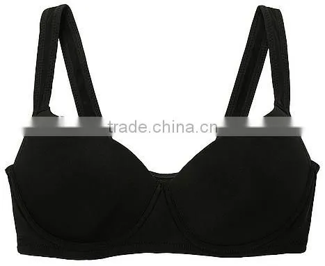 hot sell ladies underwear microfiber soft comfortable supported sport bra